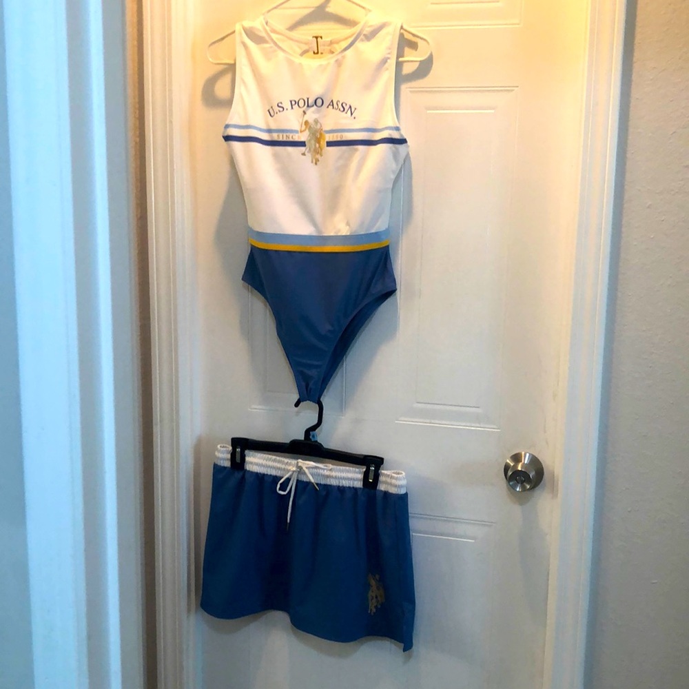 Polo One Piece Suit w Skirt